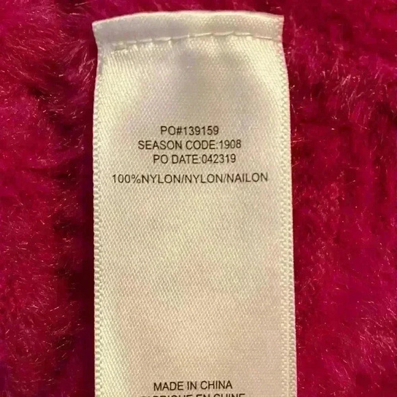 Splendid Womens Pink Square Neckline Fluffy Soft Sweater‎ Long Sleeve medium - Picture 10 of 11